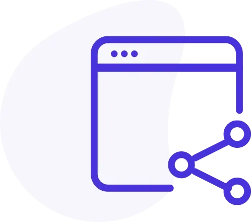 Icono de automatización de procesos empresariales con Odoo